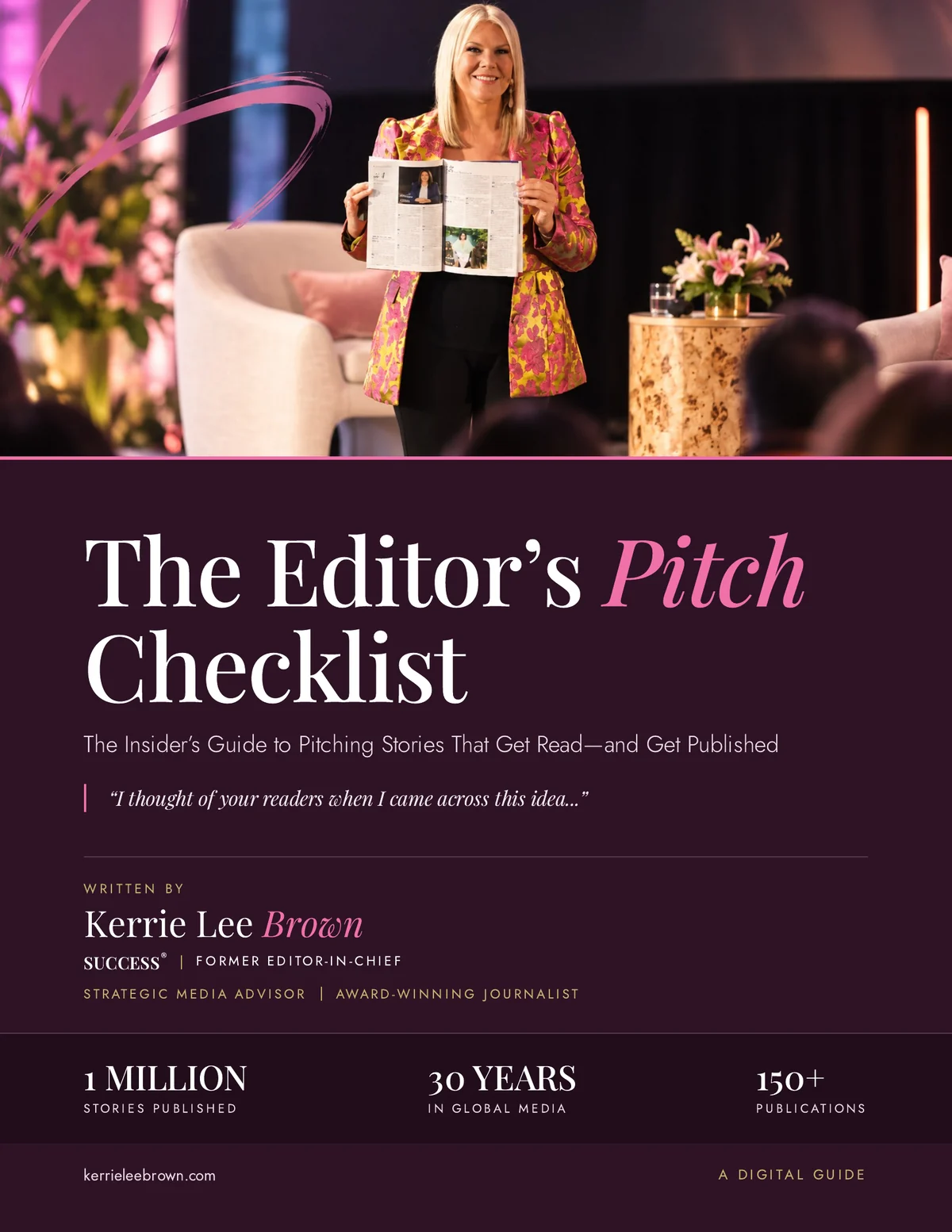The Editor’s Pitch Checklist cover