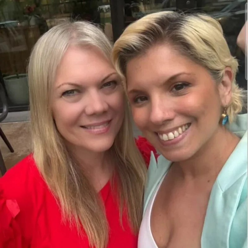 Kerrie Lee Brown with Gaby Natale